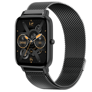 VOGUE Mensa Smartwatch Black Steel Bracelet 500191